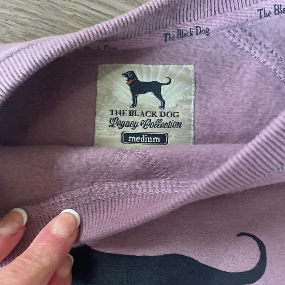 Black Dog Crewneck Sweatshirt - Picture 3 of 4